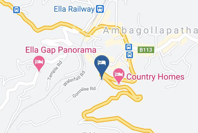 Badulla - Ella's Edge Resort Maps