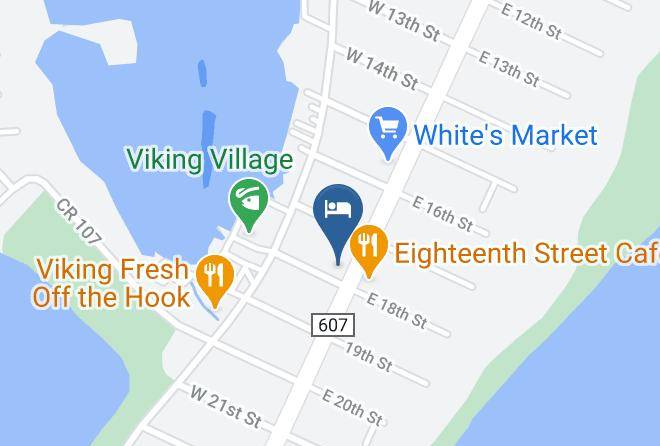 Ocean - Ella's Motel Maps