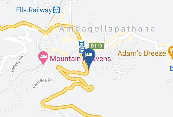 Badulla - Ella View Hotel Maps