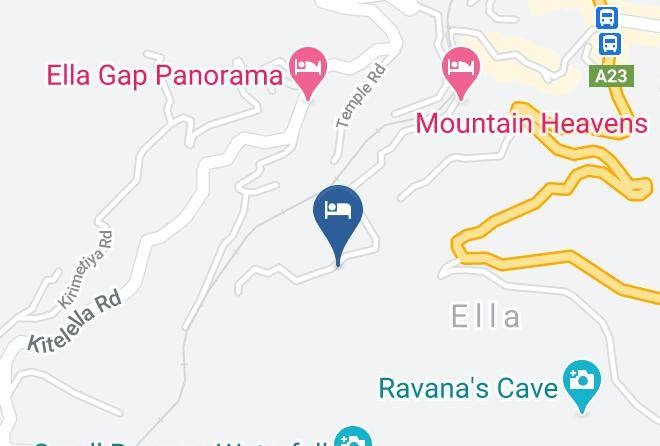 Badulla - Ella Water Fall View Maps
