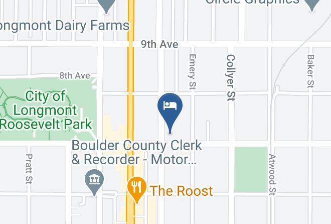 Boulder - Ellen's Bed & Bath And Begone Maps
