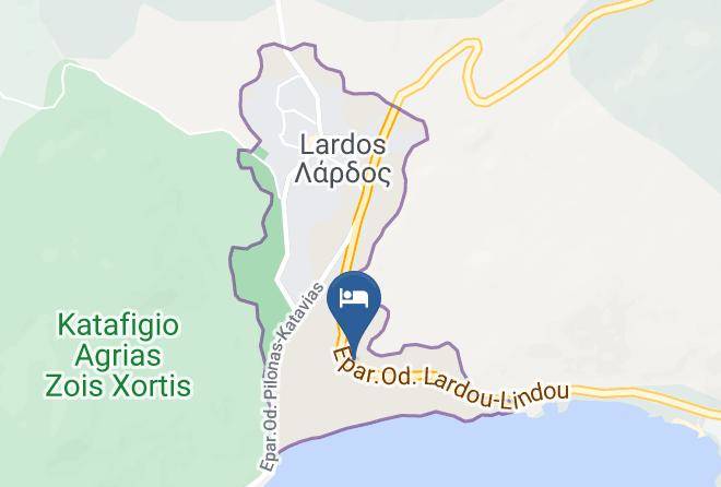 Dodecanese - Ellia Hotel Maps
