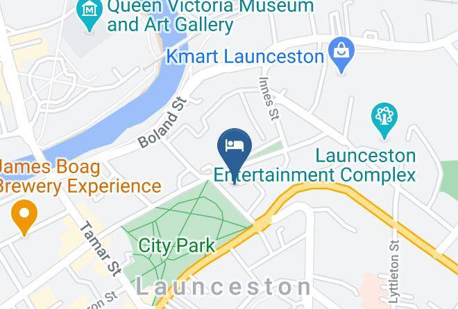 Launceston - Ellie's Place On City Park Launceston Maps