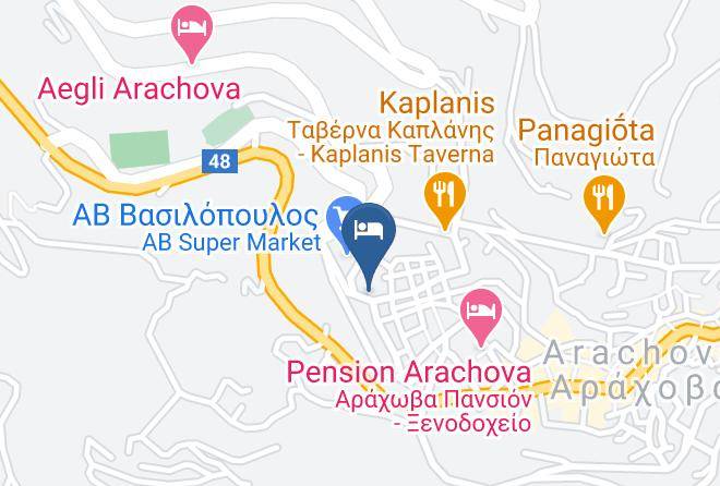 Voiotia - Ellinon Thea Arachova Maps