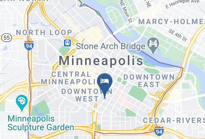 Elliot Park Hotel Autograph Collection Map