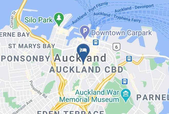 Auckland Auckland Central - Elliott Hotel Maps