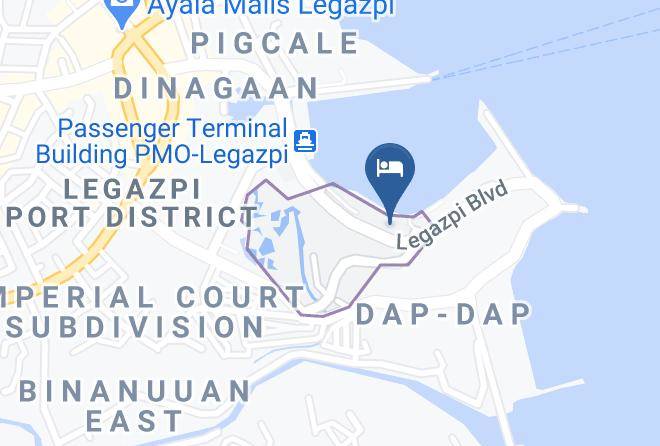 Albay - Ellis Ecotel Restaurant Maps