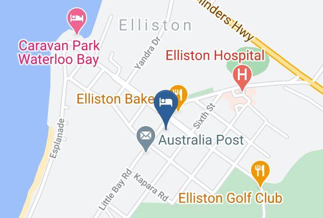 Elliston Hotel Map