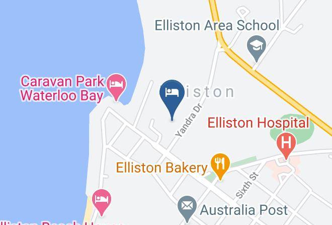 Elliston - Waterloo Bay Tourist Park Maps