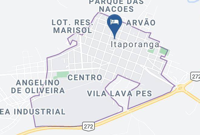 Itaporanga - Ello's Hotel Maps