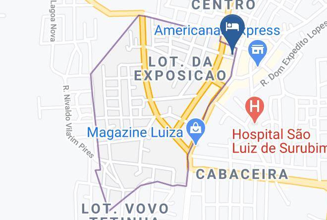 Surubim - Ellos Hotel Maps
