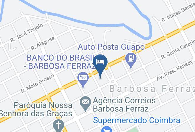 Barbosa Ferraz - Ellus Hotel Maps