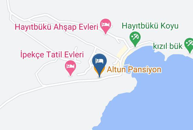 Mugla - Altun Pansiyon Maps