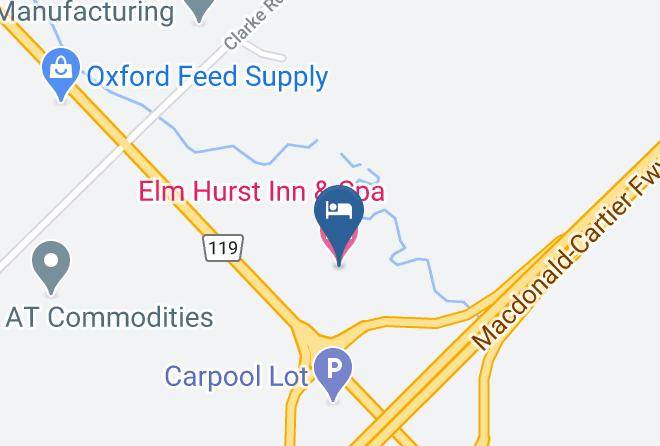 Oxford - Elm Hurst Inn & Spa Maps