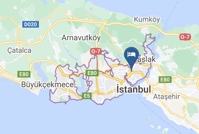 Kagithane - Elm Suite Hotel Maps