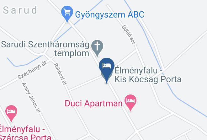 Sarud - Elmenyfalu Kis Kocsag Porta Maps