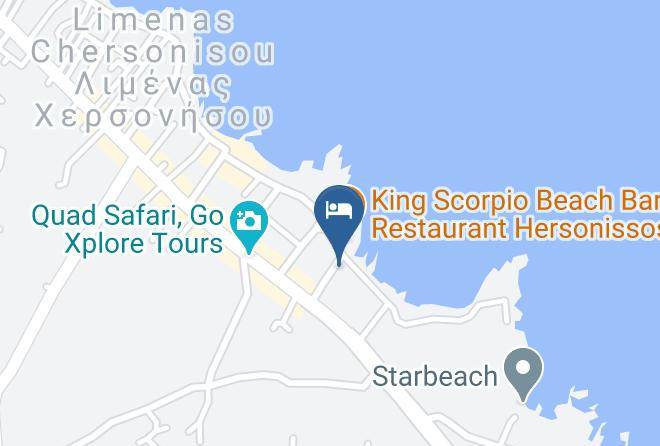 Iraklion - Elmi Suites Beach Hotel Maps