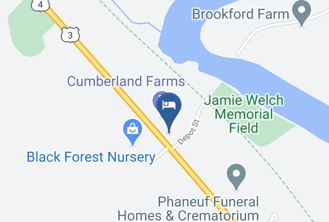 Merrimack - Elmwood Motor Lodge Maps