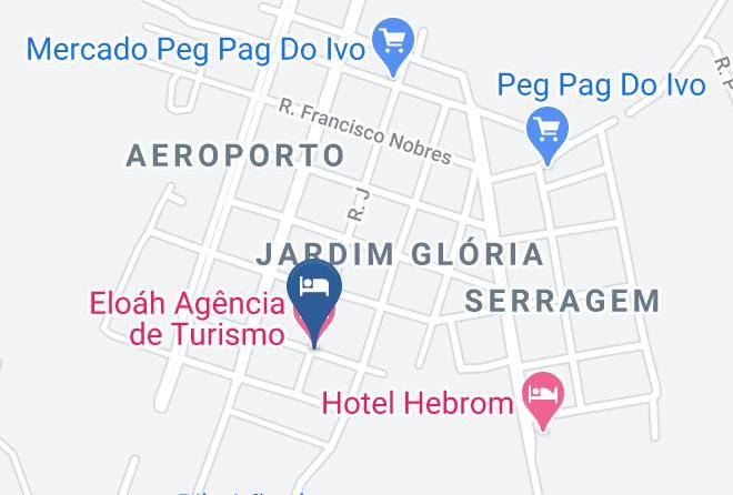 Nobres - Eloah Agencia De Turismo Maps