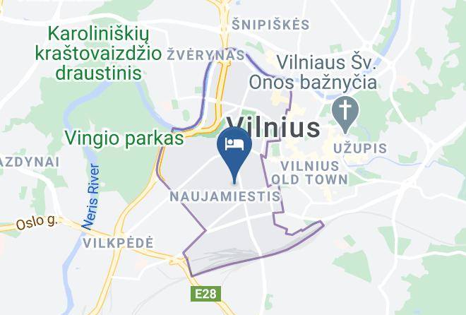 Vilnius - Elofthotel Maps