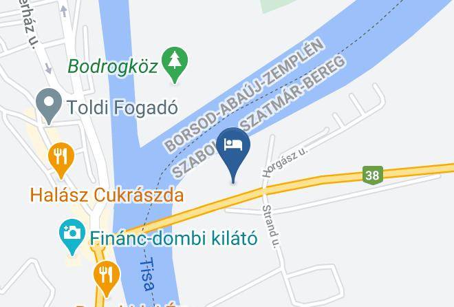 Rakamaz - Elore Vizisport Kft Maps