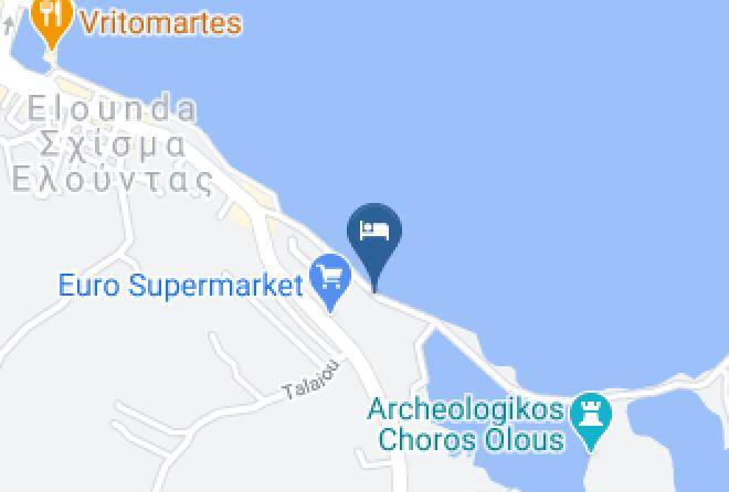 Lasithi - Elounda Canali Apts Maps