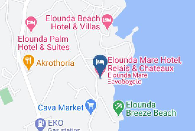 Lasithi - Elounda Mare Hotel Relais & Chateaux Maps