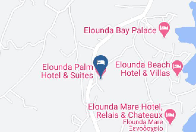 Lasithi - Elounda Palm Hotel & Suites Maps