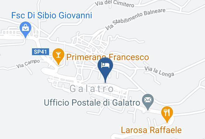 Reggio Di Calabria - Elpidios Galatro Terme Maps