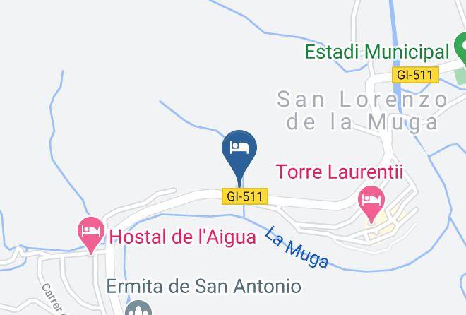Girona - Els Avets De La Muga Maps