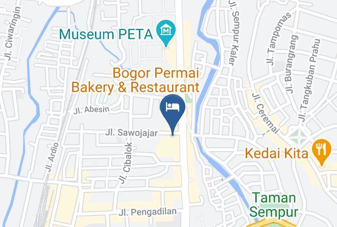 Kota Bogor - Elsana Transit Hotel Syariah Maps