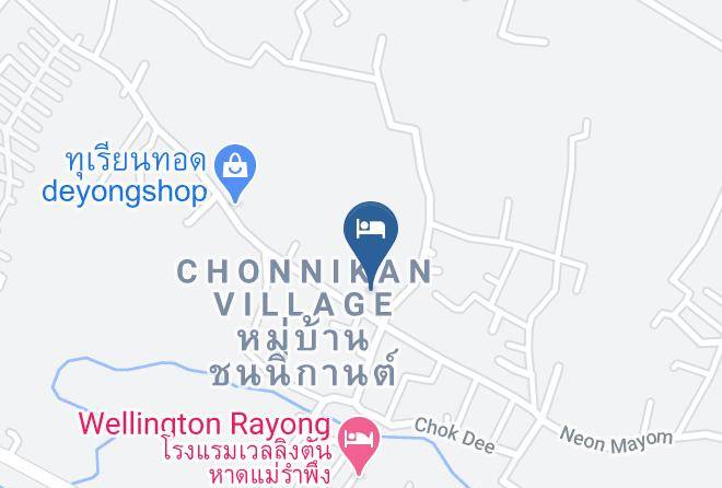 Amphoe Mueang Rayong - Elsie Evans Art Retreat Maps