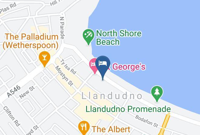 Conwy - Elsinore Hotel Maps