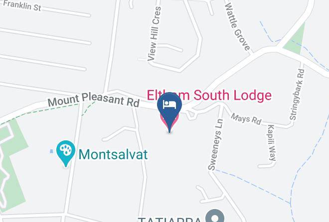 Nillumbik - Eltham South Lodge Maps