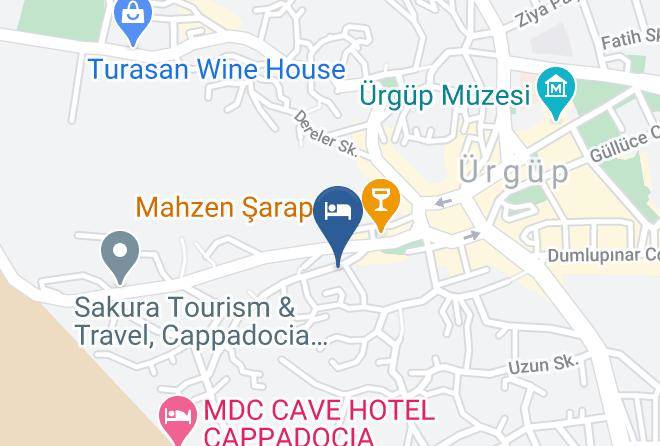Urgup - Hotel Elvan Maps
