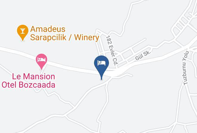 Bozcaada - Elvin Butik Hotel Maps