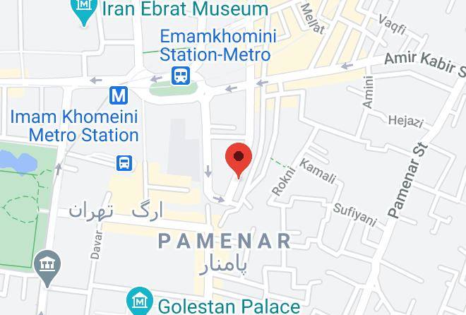 Tehran - Elyan Hotel Maps