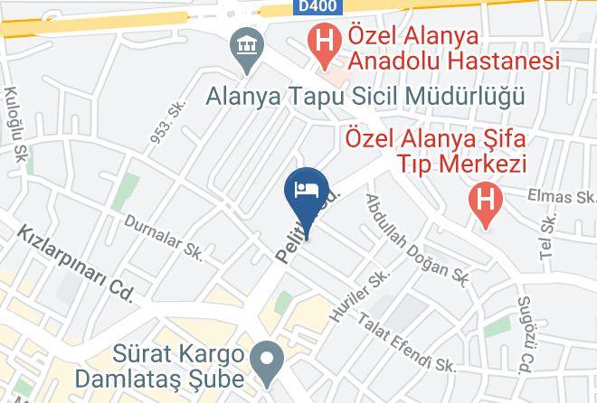 Alanya - Elysee Garden Family Hotel Maps