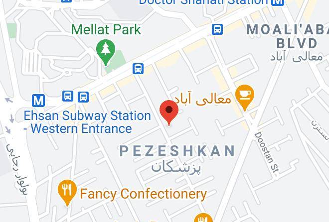 Shiraz - Elysee Hotel Maps