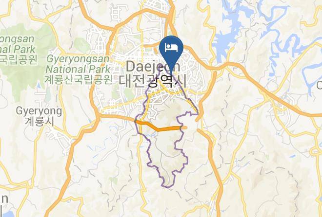 Junggu - Elysee Motel Daejeon Maps