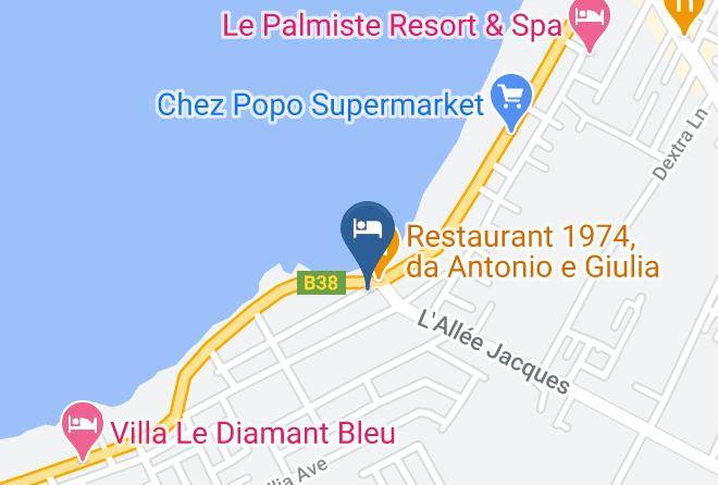 Trou Aux Biches - Elysee Residence Maps