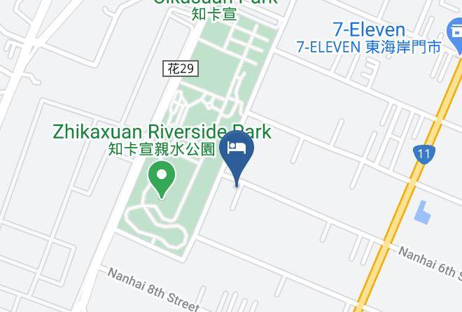 Elysees House Mapa - Taiwan - Hualiennty