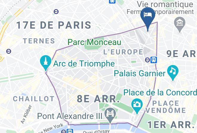 Paris - Elysees Opera Hotel Maps