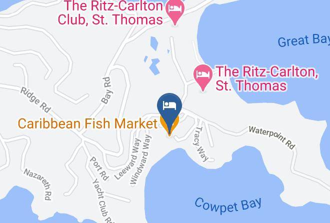 Saint Thomas - Elysian Beach Resort Maps