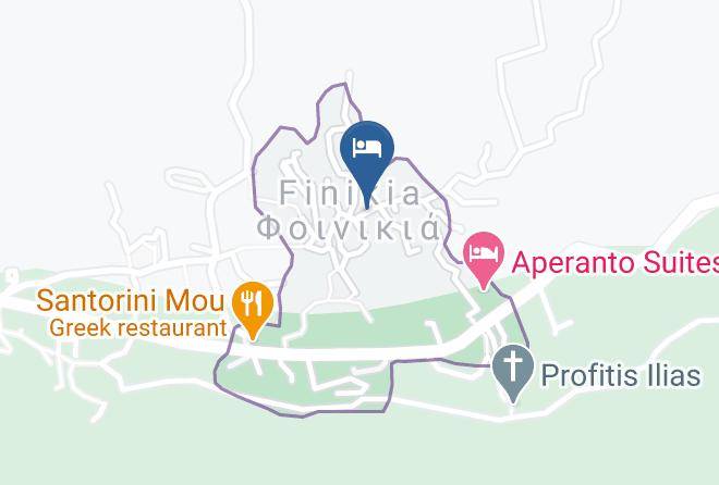 Thira - Elysian Santorini Maps