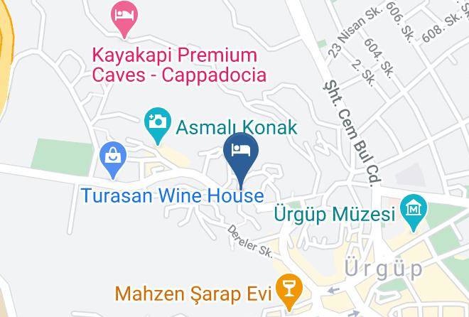 Urgup - Elysion Cave Suites Maps
