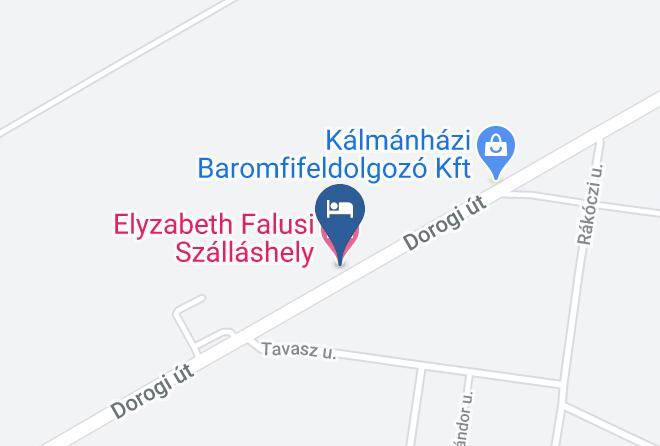 Kalmanhaza - Elyzabeth Falusi Szallashely Maps