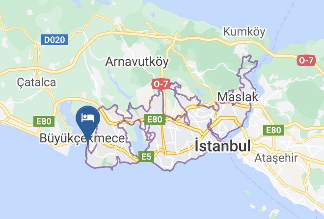 Buyukcekmece - Ema Hotel Maps
