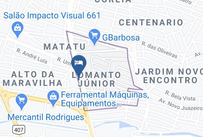 Juazeiro - Emanuella Palace Hotel Maps