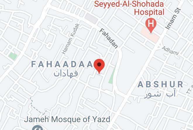 Yazd - Emarate Banoo Ecolodge Maps